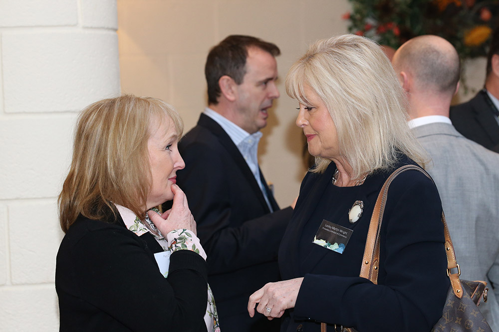 Lesley Martin-Wright, Knowsley Chamber of Commerce and Pam Case, ACR Property